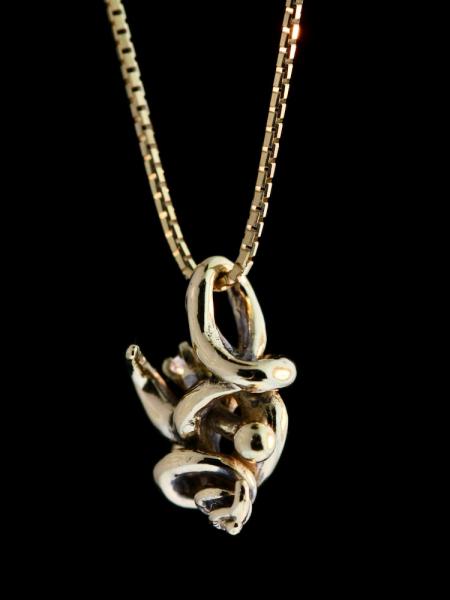 Spielo Spore Pendant - 18K gold with diamond picture