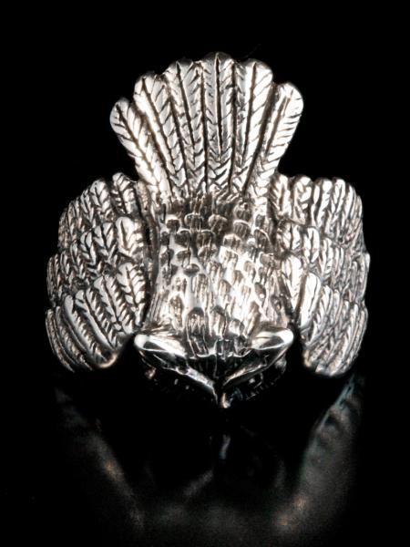 Owl Ring -  Silver picture