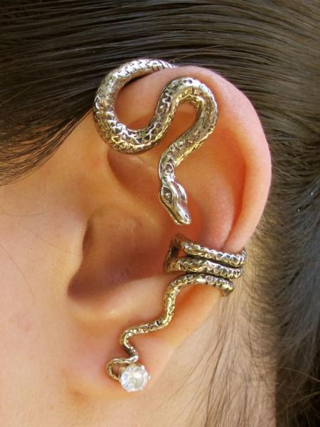 Python Snake Ear Wrap - Bronze picture