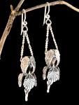 Iris Earrings - Silver