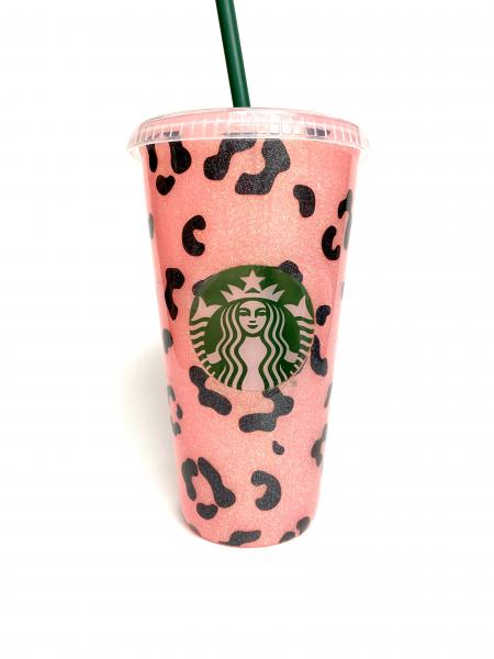 Pink Leopard Starbucks Cols Cup