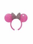 Ears & Bow Glitter Keychain