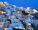 SANTORINI AT NIGHT