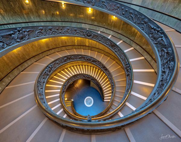 VATICAN STAIRCASE (TOP) picture