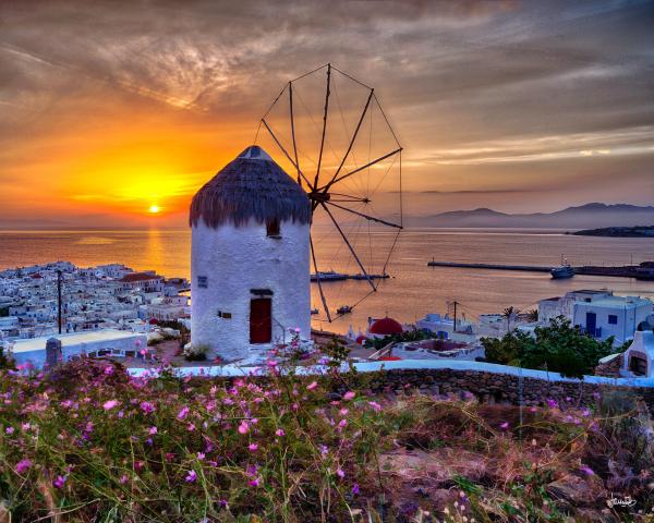 MYKONOS SUNSET picture