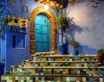 CHEFCHAOUEN DOOR & MOSAIC