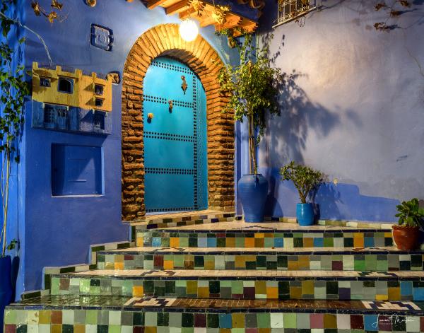 CHEFCHAOUEN DOOR & MOSAIC picture