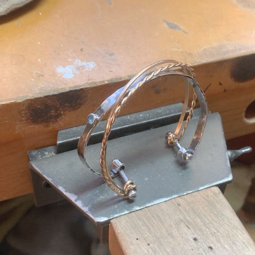 Effortlessly artful opal bracelet picture