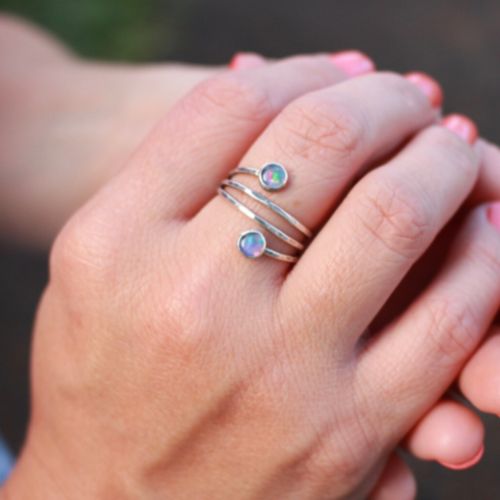 Charming wrapped ring picture