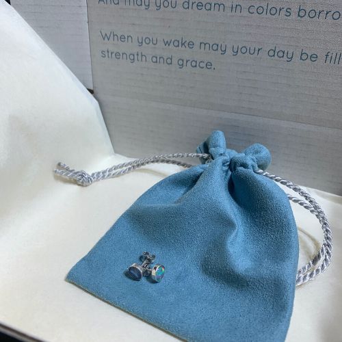 Every day opal stud earrings picture