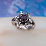 Forever flower opal ring