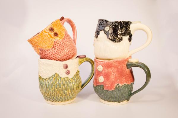 Lace n' Button Mugs picture