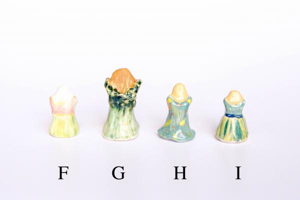Miniature Dress Form Sculptures picture
