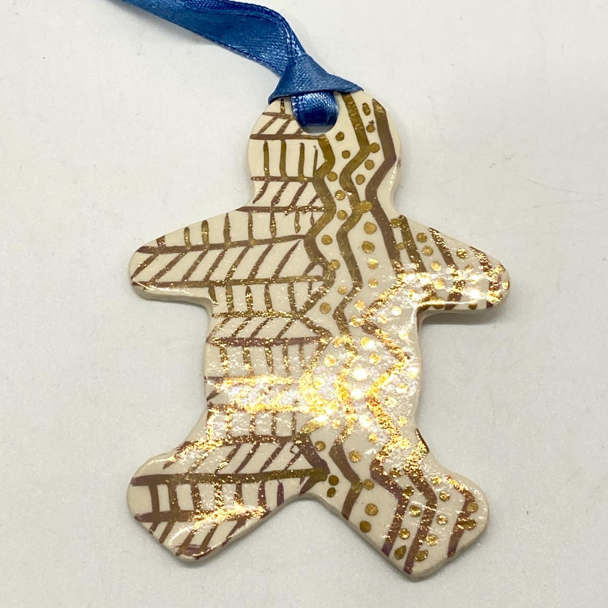 24 k Gold and Porcelain Ornaments picture