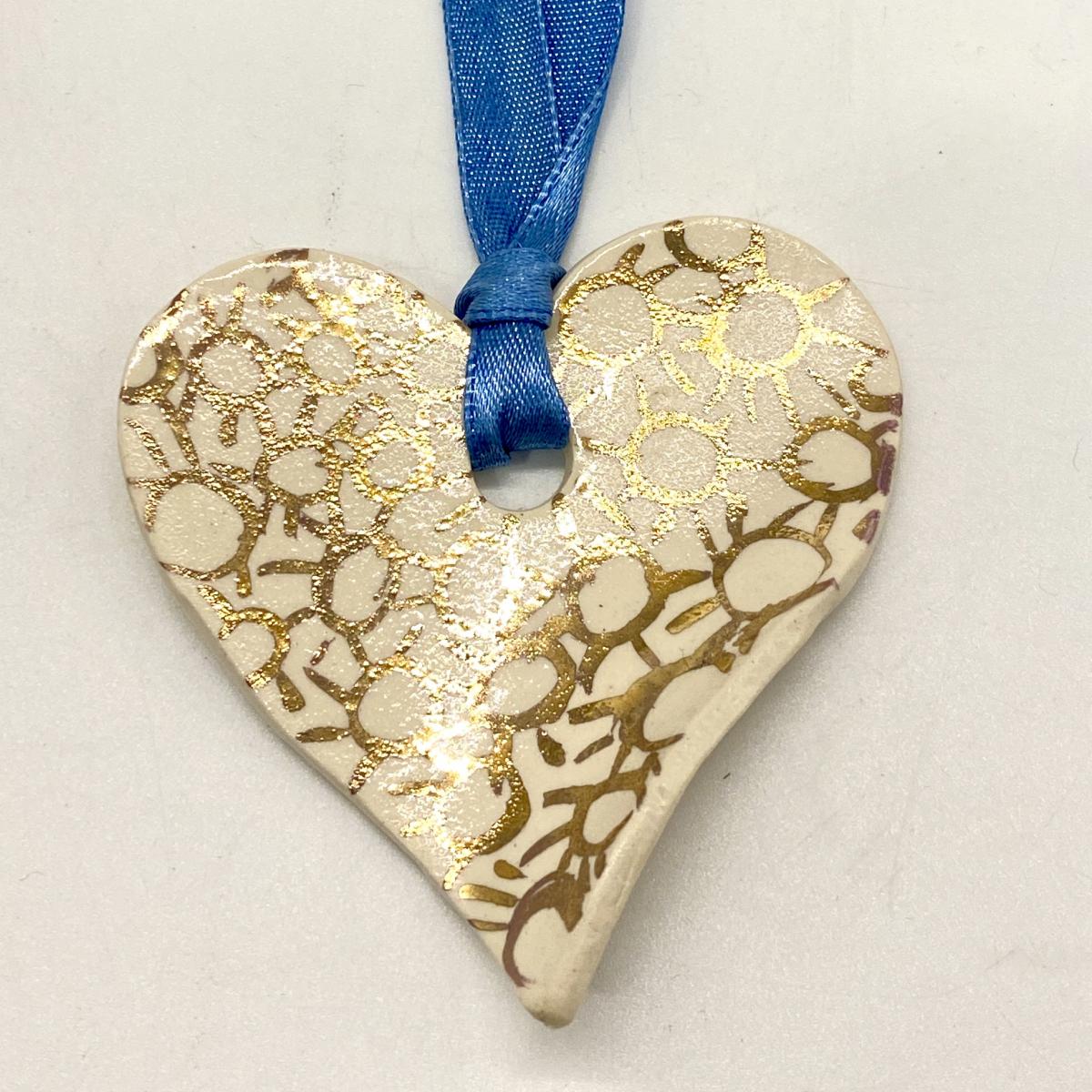24 k Gold and Porcelain Ornaments picture
