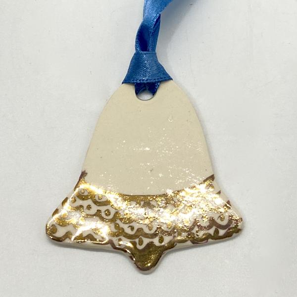 24 k Gold and Porcelain Ornaments picture