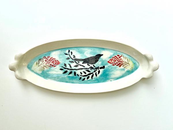 Bird and Feathers Platter
