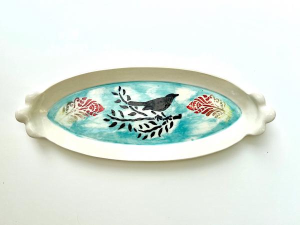 Bird and Feathers Platter picture