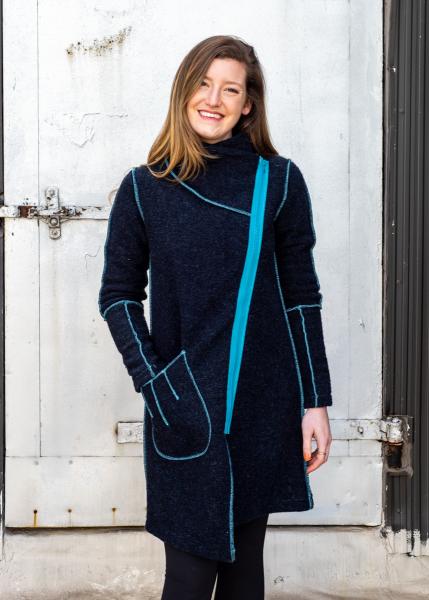 Georgy Navy Wool picture