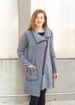 Georgy Gray Blue Wool