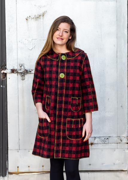 Hazel Red Plaid