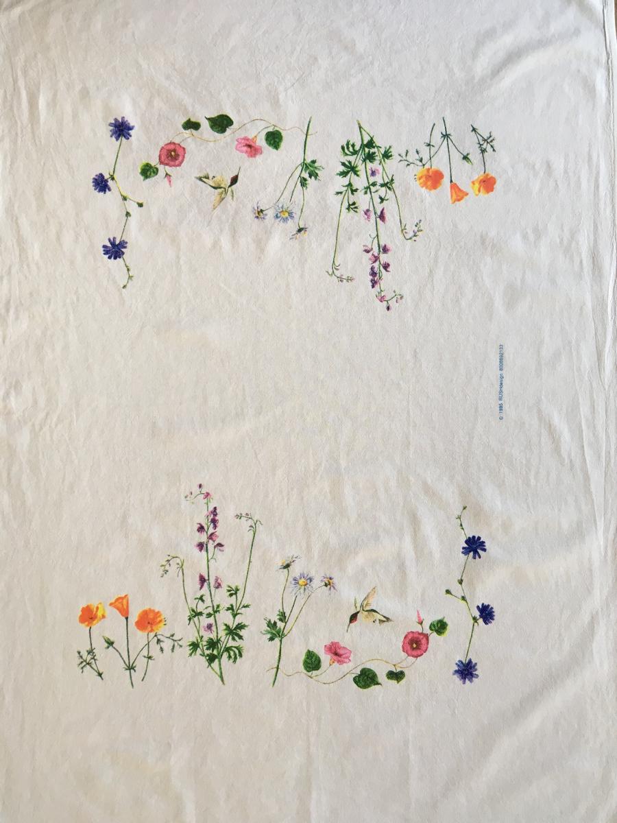 Hummingbird & Wildflowers picture