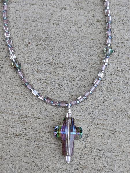 Swarovski Cross Necklace picture