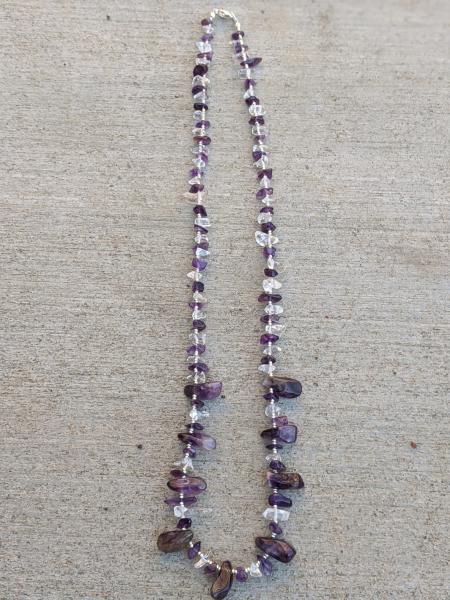 Quartz and Amethyst Necklace picture