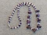 Quartz and Amethyst Necklace