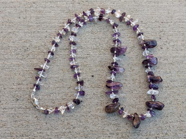 Quartz and Amethyst Necklace picture