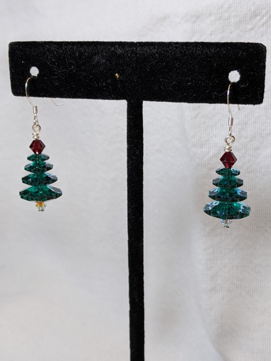 Christmas Tree Earrings picture