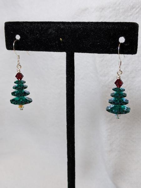 Christmas Tree Earrings picture