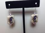 Ceramic Seahorse Earrings