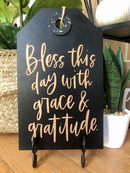 Bless This Day Door Tag