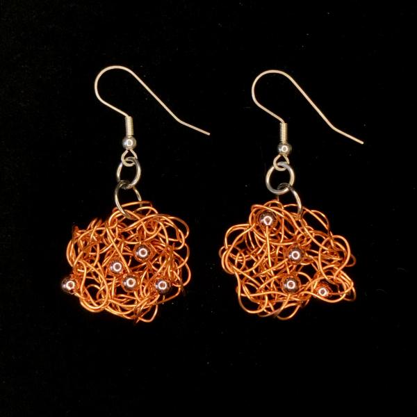 Crochet Little Balls Earrings