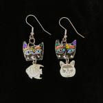 Cat Fish Earrings