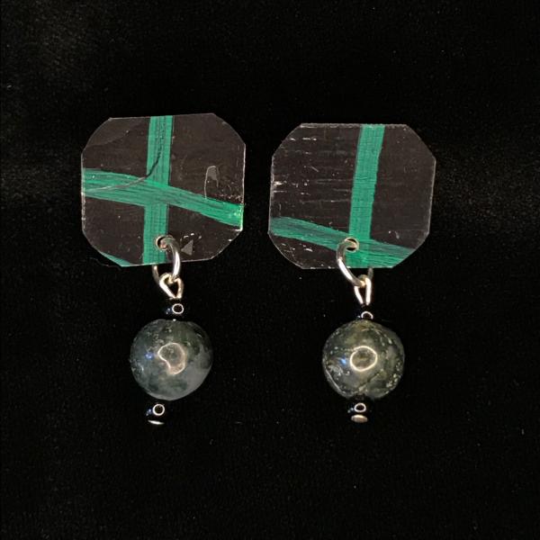 Softly Green Earrings picture