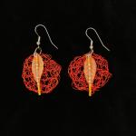 Crochet Scarlet Earrings