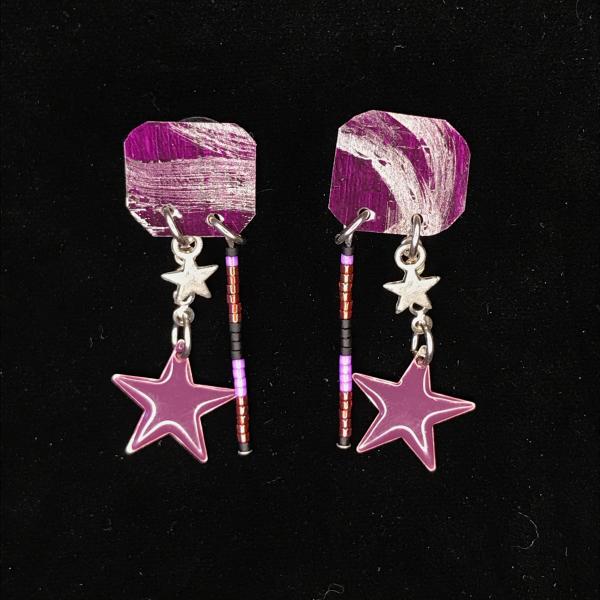 Deep Star Earrings