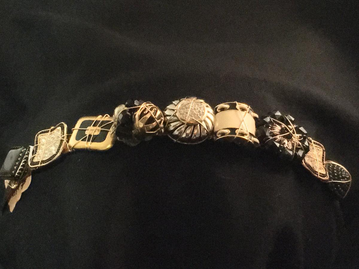 Vintage earring headband picture