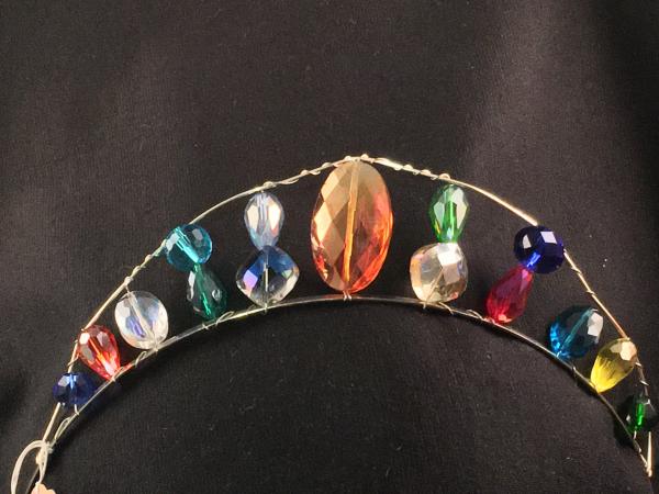 Glass Bead Tiaras