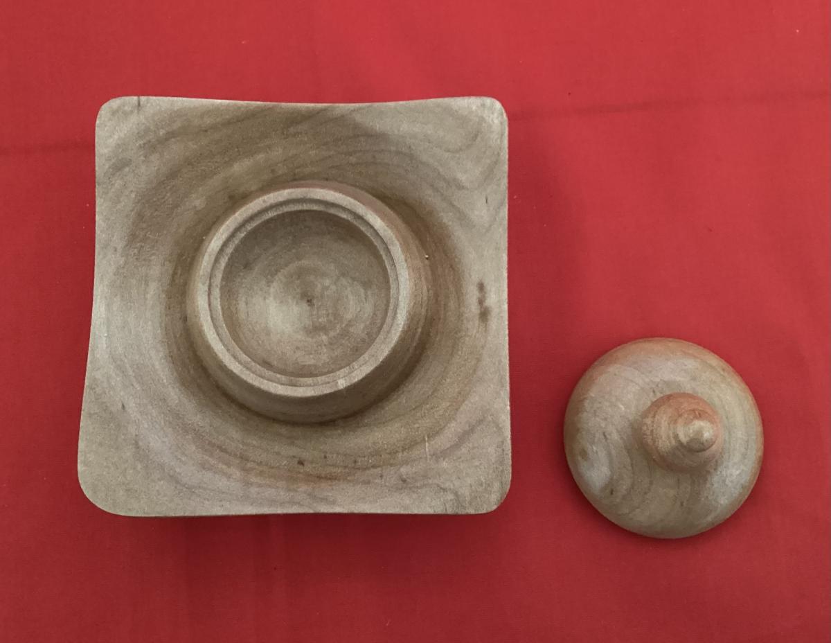 Lidded Maple Bowl picture