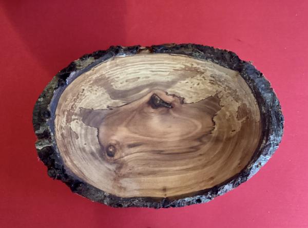 Live Edge Apple Wood Bowl picture