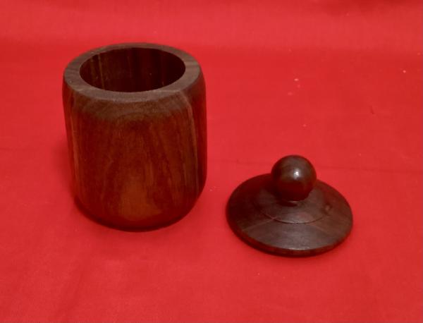 Lidded Walnut Bowl picture