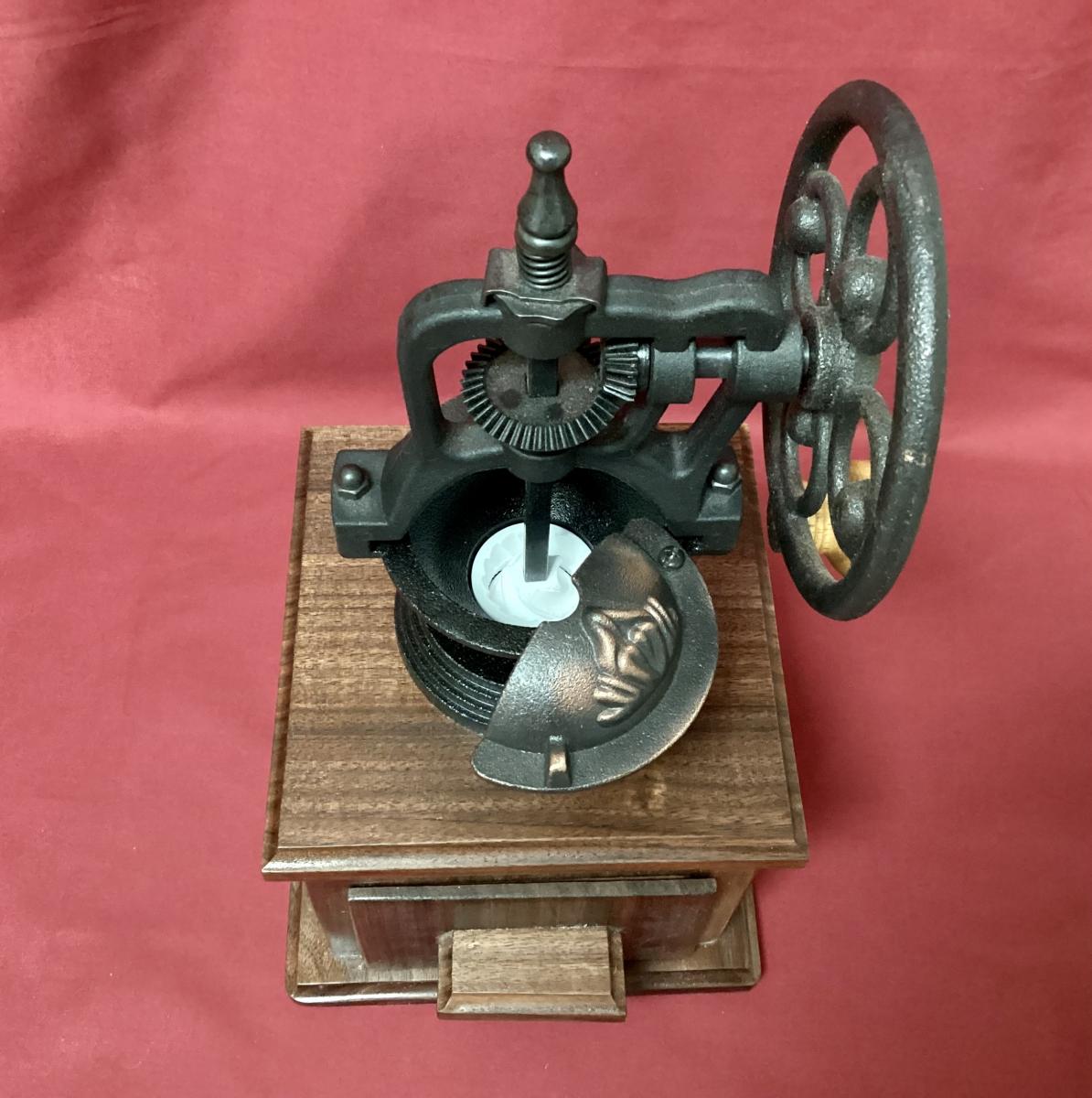 Walnut Coffee Grinder picture