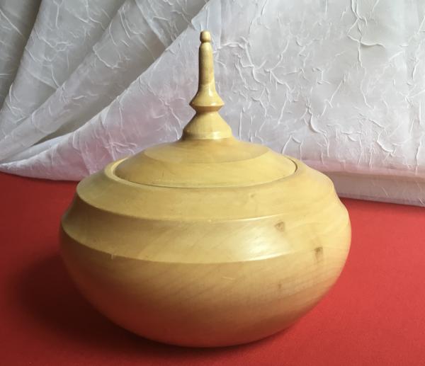 Maple Lidded Bowl