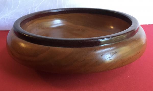 Cherry Bowl with Purple Heart Trim picture