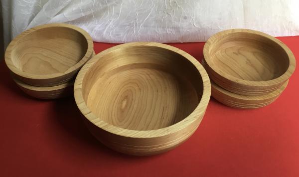 Maple Salad Bowl Set