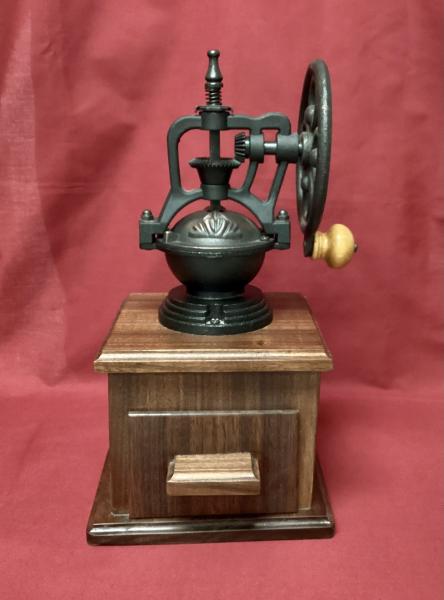 Walnut Coffee Grinder picture