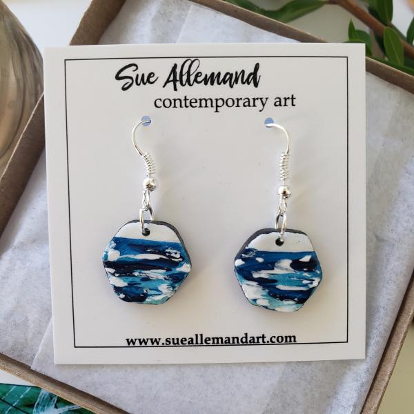 HEXAGON OCEAN DANGLES